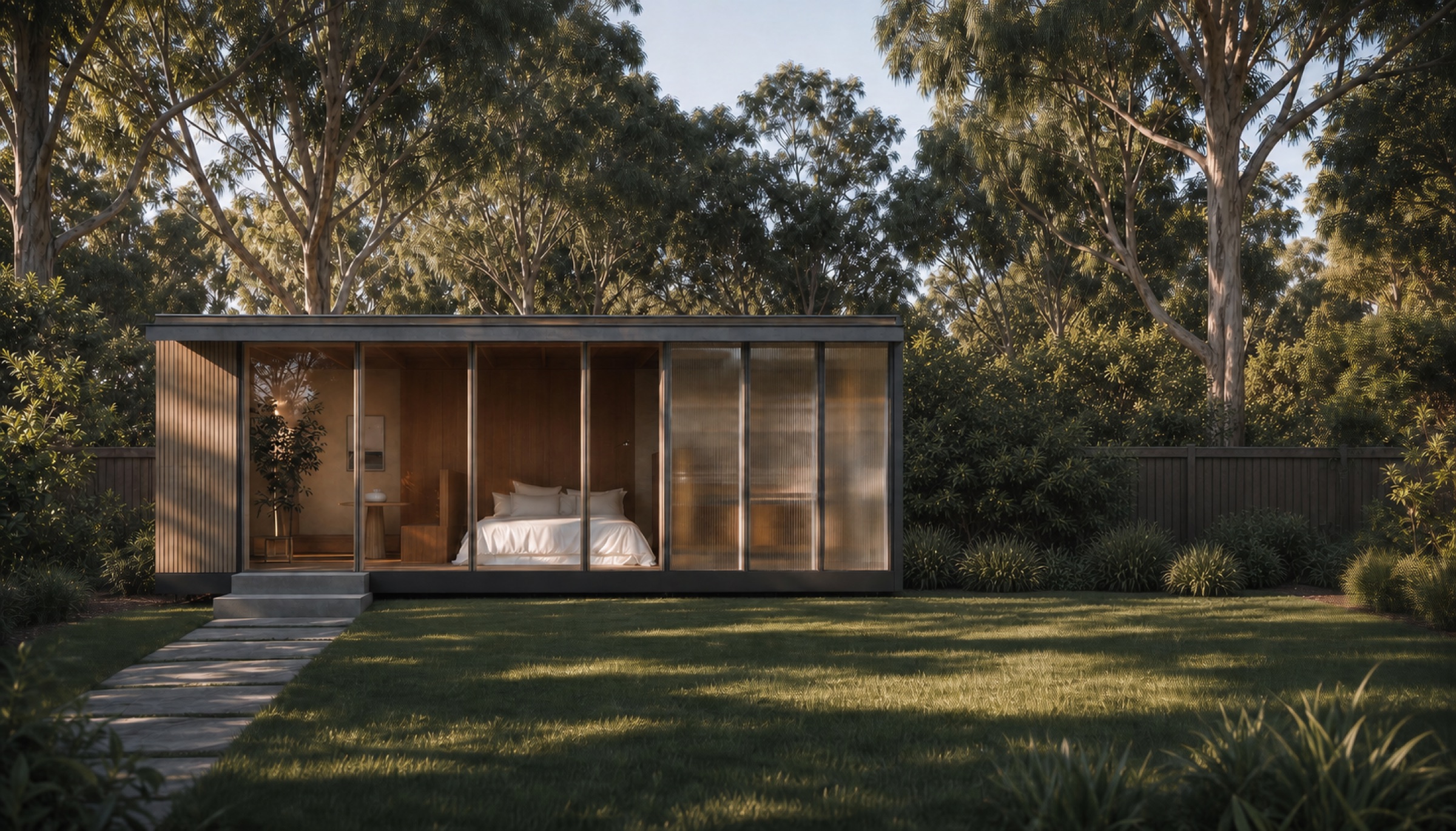 Backyard studio without the wellness room