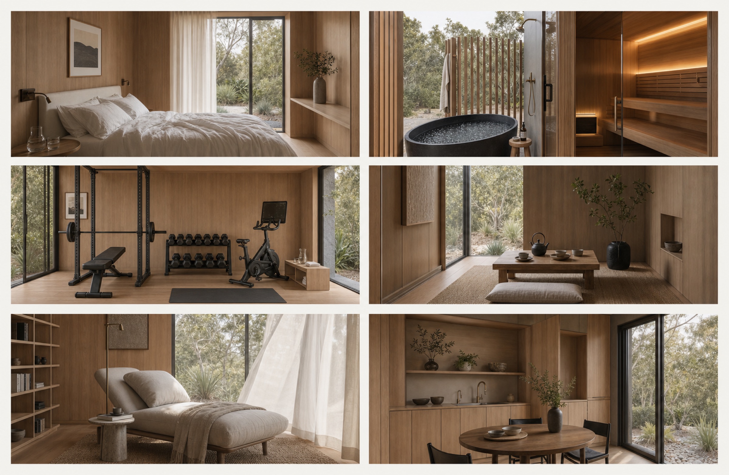 Quiet tea ceremony room reference